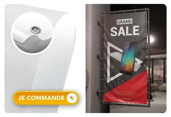 Bâche 650g blockout M1 imp.R°V°