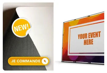 Toile polyester couchage pvc